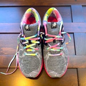 New Balance Kid's Electric Rainbow 200 AUTHENTIC Grey/Multi KJ200EBG - Size 6